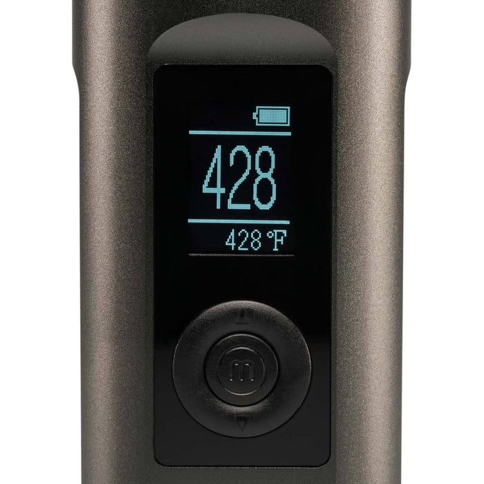 a digital clock is displayed on the back of a cell phone
