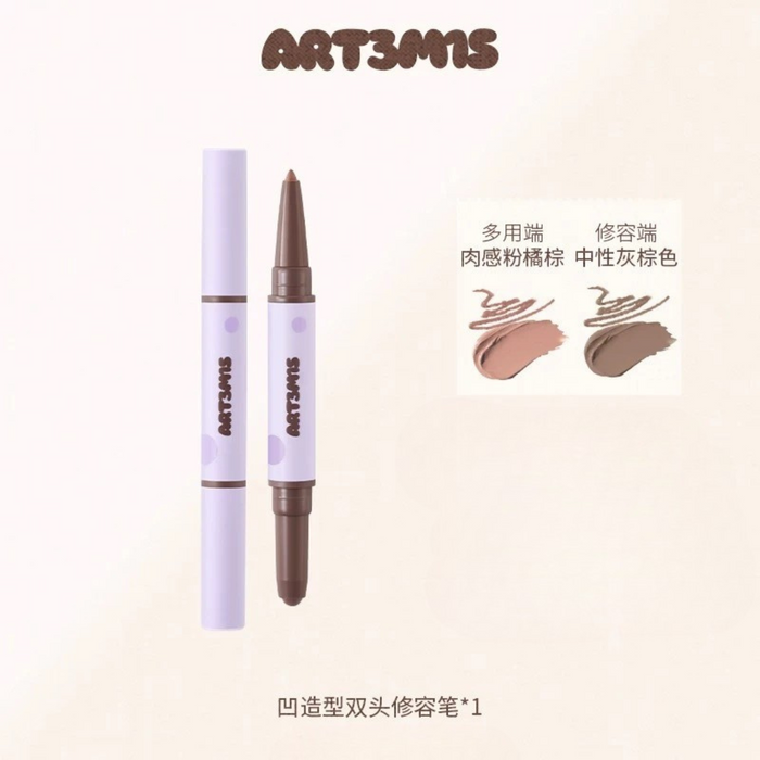 ART3M1S Double-ended Contour Pen For Creating Concave Shapes 1.25g - myernk