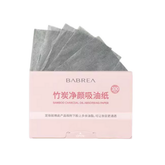 Babrea Oil Blotting Paper 100pcs - myernk