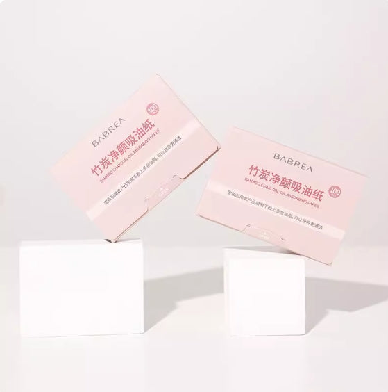 Babrea Oil Blotting Paper 100pcs - myernk