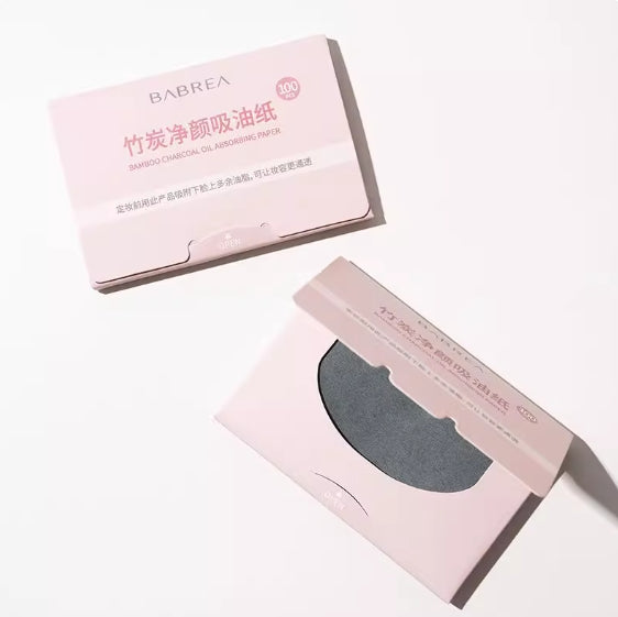 Babrea Oil Blotting Paper 100pcs - myernk