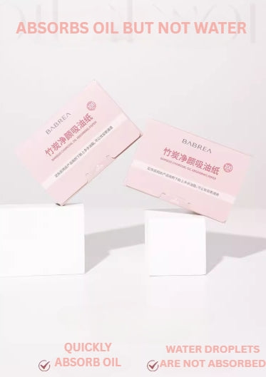 Babrea Oil Blotting Paper 100pcs - myernk