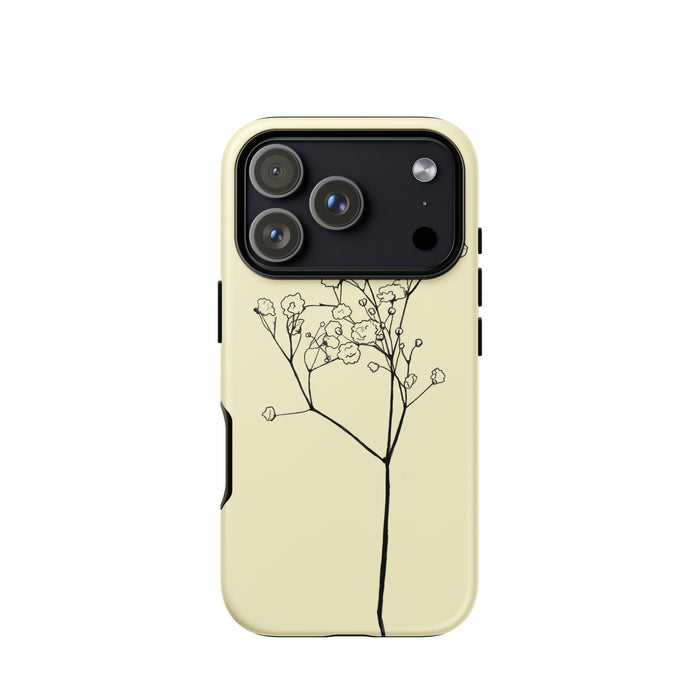 iphone 17 baby's breath case