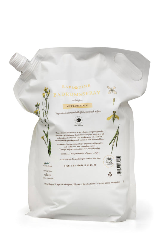 Badrumsspray refill, 3 liter (3-pack)