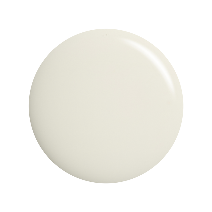 Ballet It On Me milky ivory nail polish color swatch