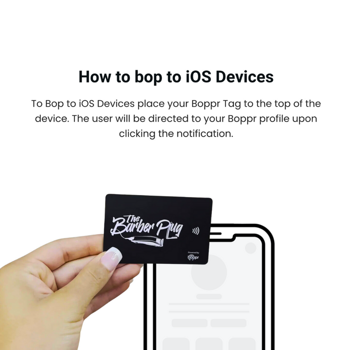 Barber Plug Boppr Card