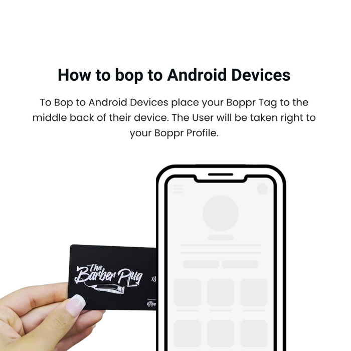 Barber Plug Boppr Card