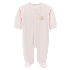 BCC Pink Rocking Horse Footie