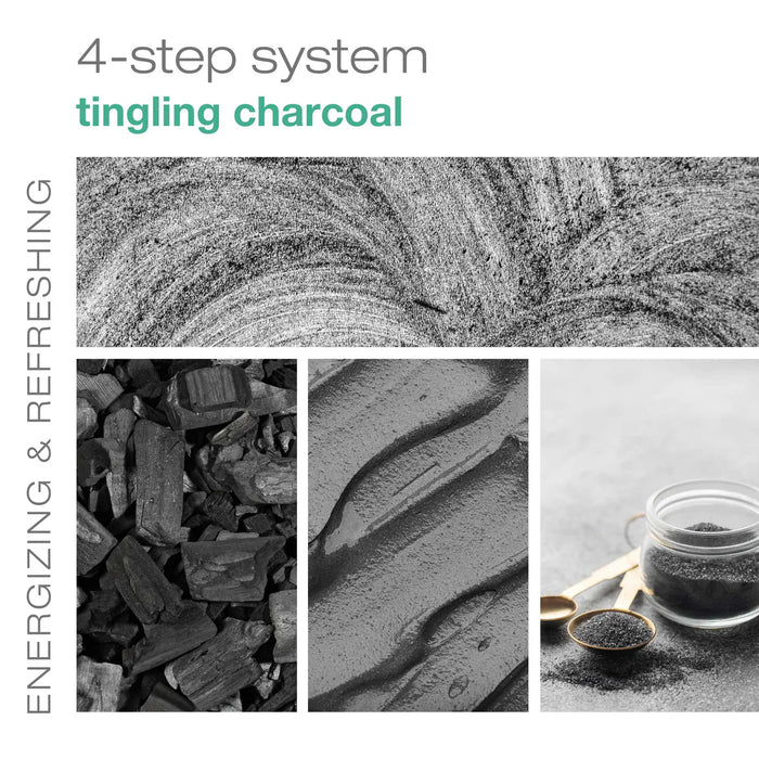 BCL Spa - Tingling Charcoal - Exfoliating Sugar Scrub (64 oz Bulk)
