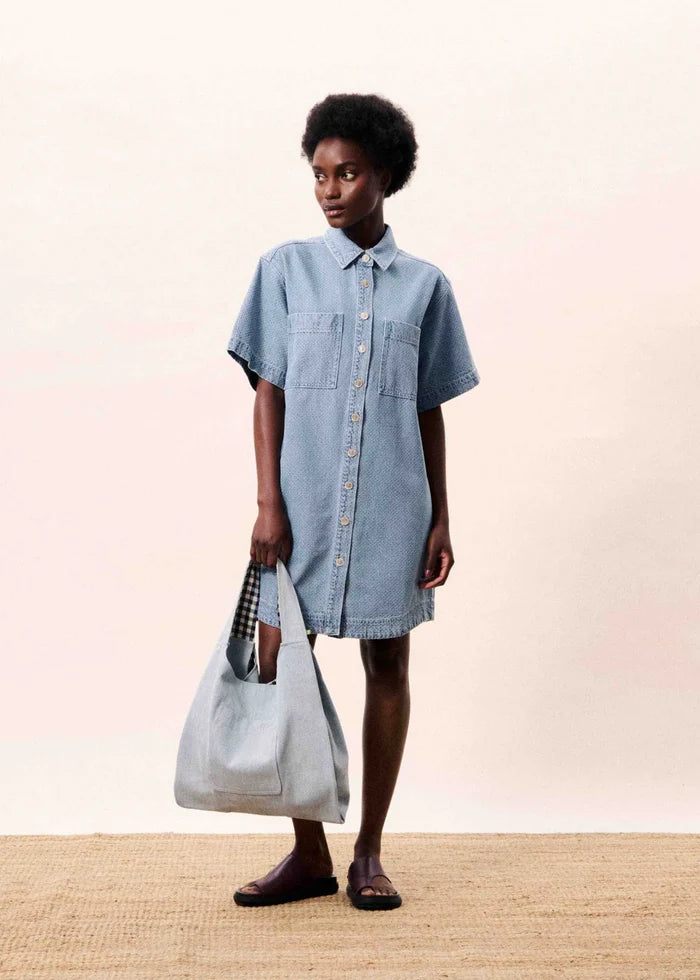 Beryl Dress | Light Blue