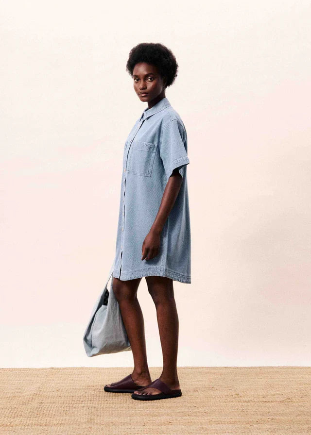 Beryl Dress | Light Blue