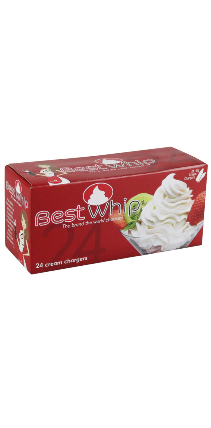 BEST WHIP CREAM 8G CHARGERS | 24 AND 100 CT