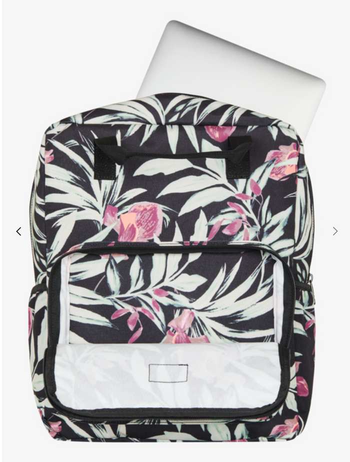 Better With Sun Printed - Medium Backpack for Women