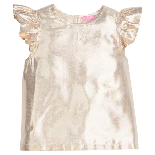 Bisby Gold Metallic Top