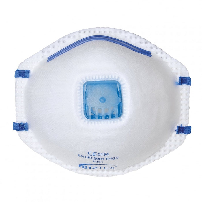 Biztex FFP2 Valved Dust Masks Per/10