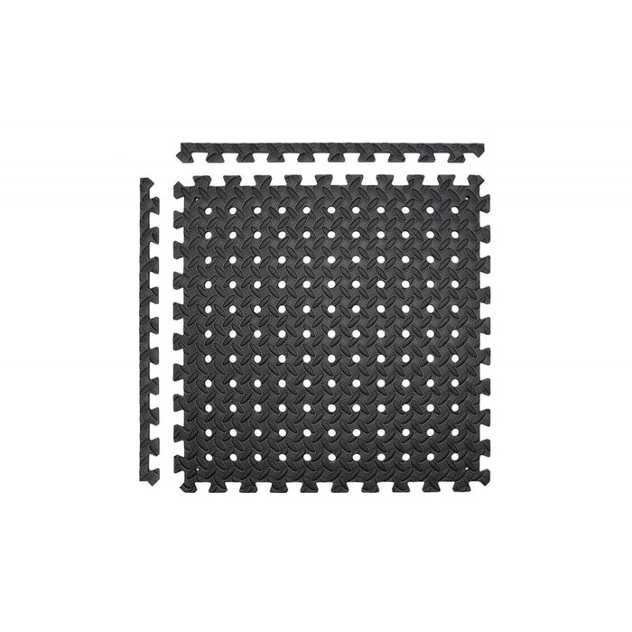 Black Eva Floor Tiles Per/4