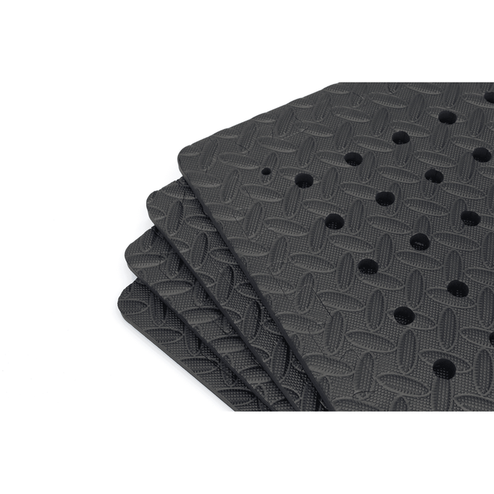Black Eva Floor Tiles Per/4