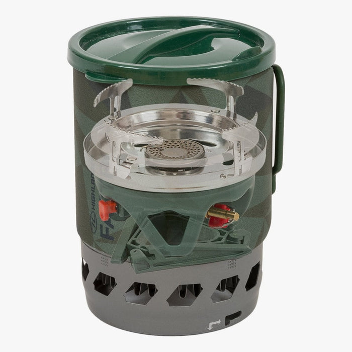 Blade Fastboil 3 Camping Gas Stove, 1.1L - Olive Green