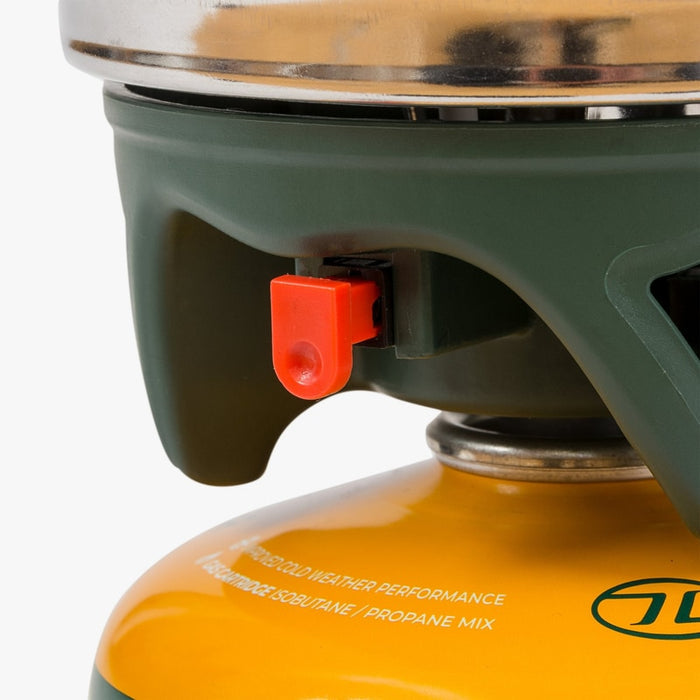Blade Fastboil 3 Camping Gas Stove, 1.1L - Olive Green