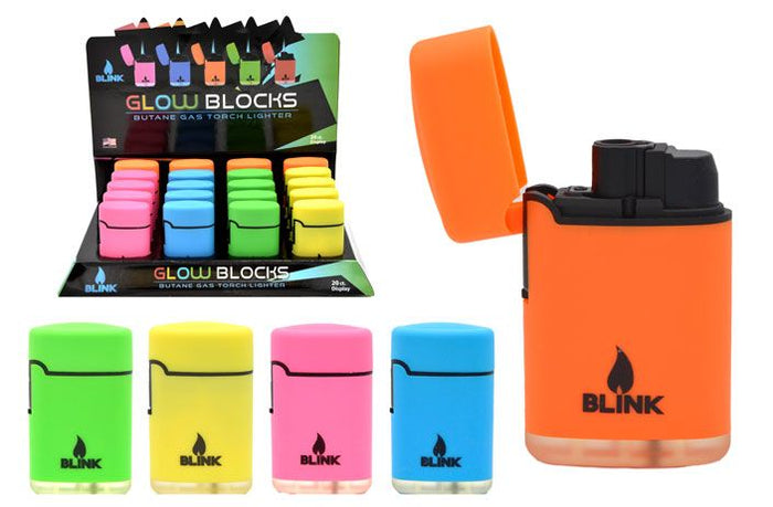 BLINK BLOCKS GAS TORCH LIGHTER 20CT