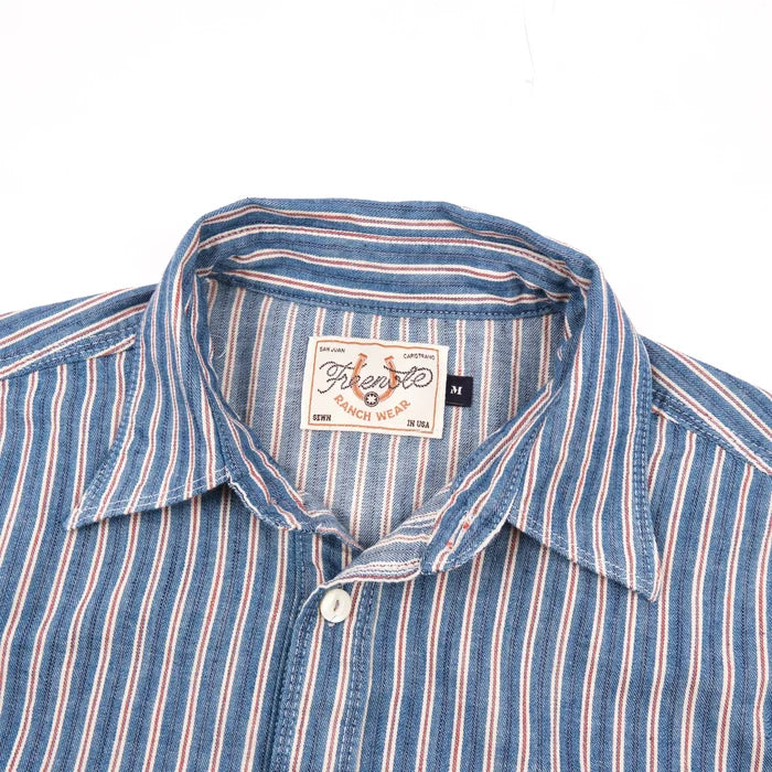 Bodie Shirt | Selvedge Stripe | Freenote Cloth