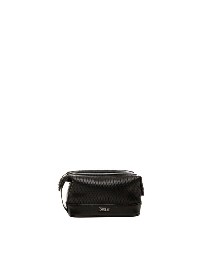 GUESS borsa a mano boston nera PMBOSP P6241 BOSTON-BLACK