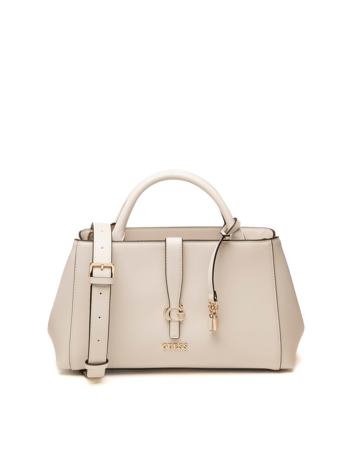 GUESS borsa a mano carrie beige HWVG9896060 CARRIE-STONE