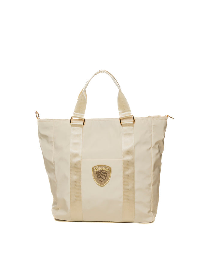 BLAUER borsa a spalla bianca SILVA01 NYLON-WHITE
