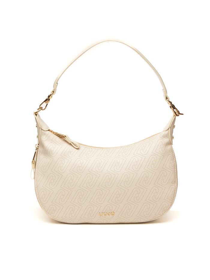 LIU JO borsa a spalla kaliska crema AA6133ES026 KALISKA-X0459