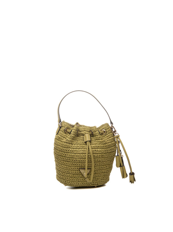 GUESS borsa a spalla ofelia verde HWWG9923030 OFELIA-OLIVE