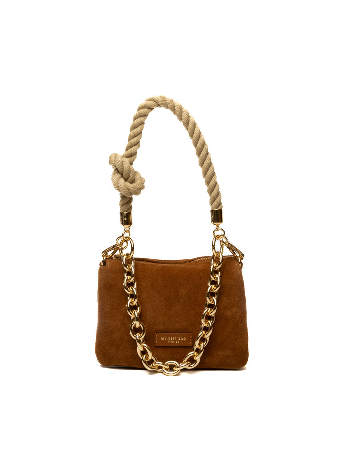 MY-BEST BAG borsa a spalla reflex marrone scuro 2029 REFLEX-CUOIO SCURO