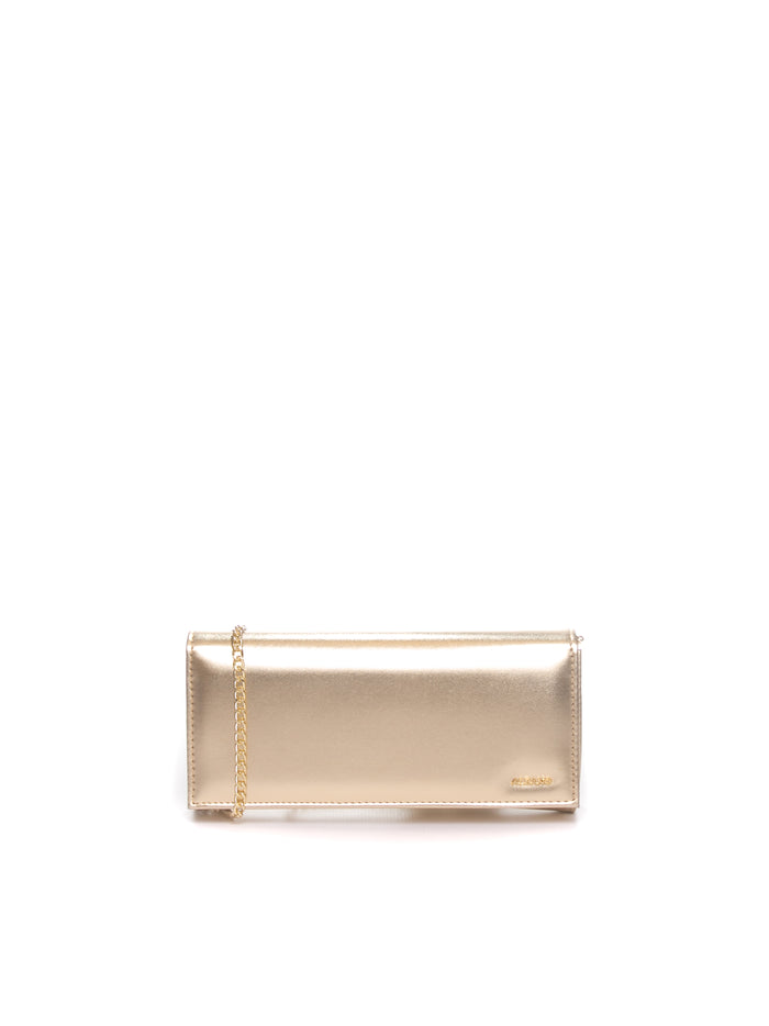 ALBANO borsa mini metal platino A1018 METAL-PLATINO