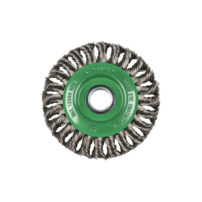 BR 600 Z Knotted Wire Wheel for Stainless Steel