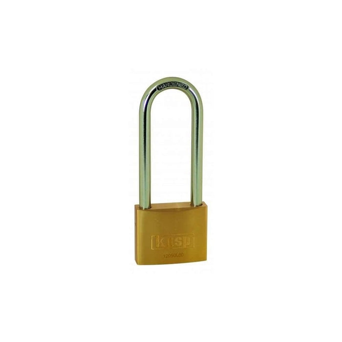 Brass Padlock - Long Shackle