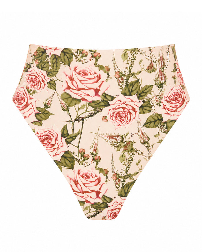 Outline image of Brazilian Smoothing Kini Bottom - Thorny Rose