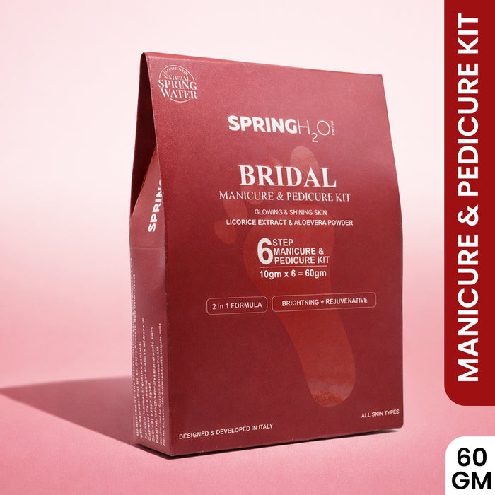 Bridal and 24 Carat Gold Manicure & Pedicure Kit combo