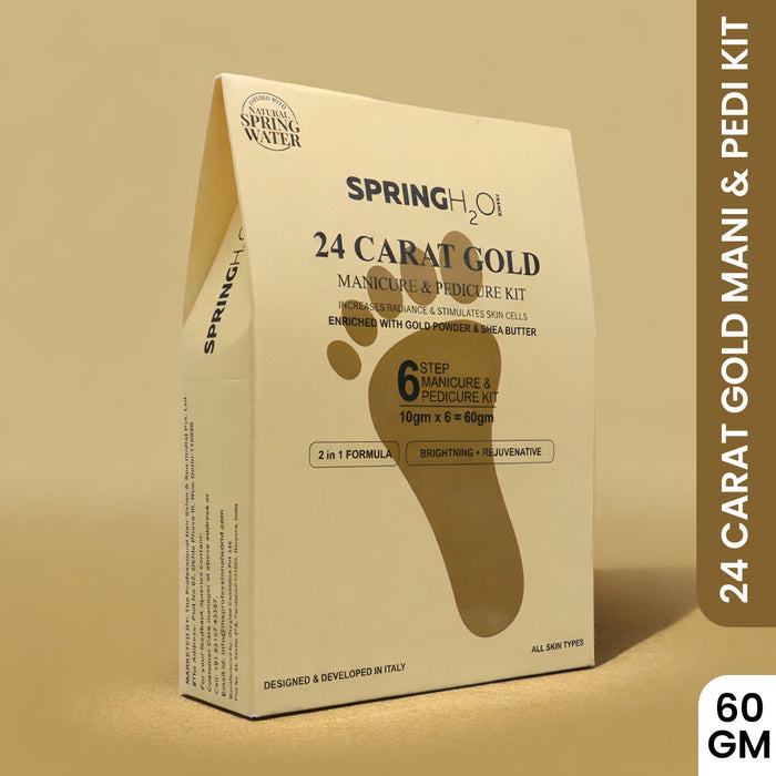 Bridal and 24 Carat Gold Manicure & Pedicure Kit combo