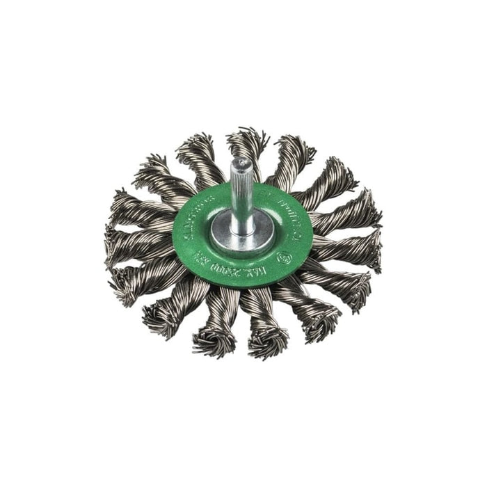 BRS 600 Z Knotted Wire Wheel Brush for Stainless Steel