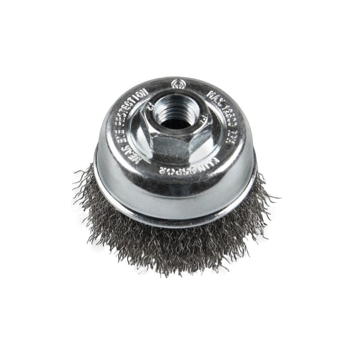 BT 600 W 65mm x M14 Cup Brush With Crimped Wire for Steel