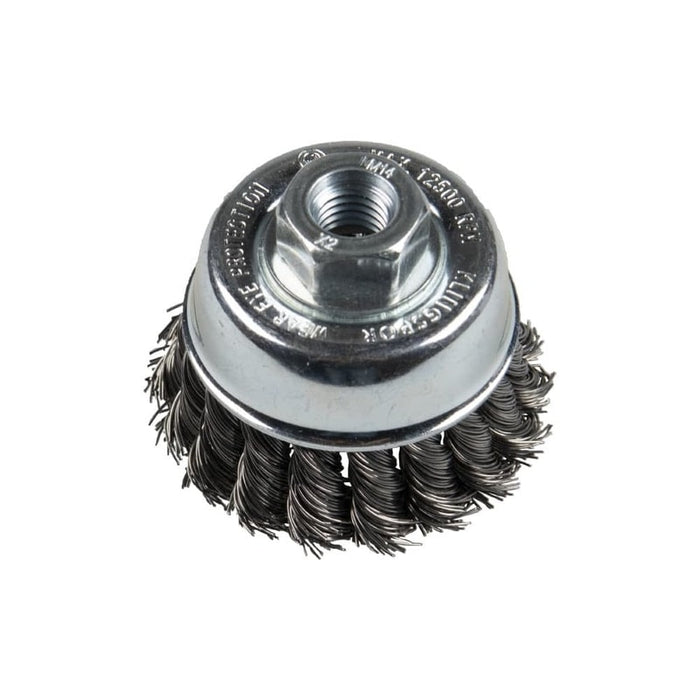 BT 600 Z 65mm x M14 Cup Brush Twisted Knot Wire