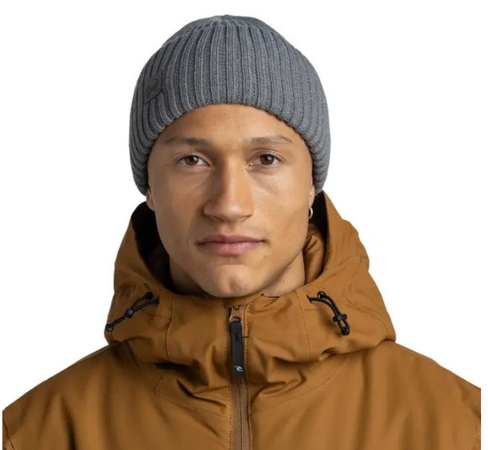 BUFF Knitted Beanie Rutger Iron Grey
