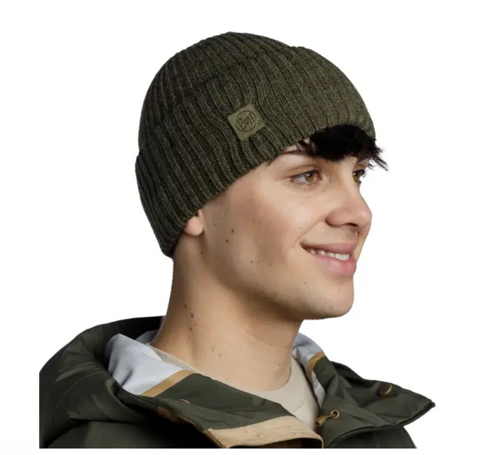 BUFF Knitted Beanie Rutger Silversage
