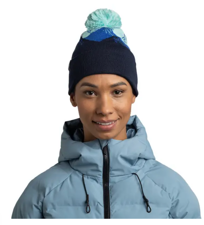 BUFF Knitted Beanie Tatik Night Blue