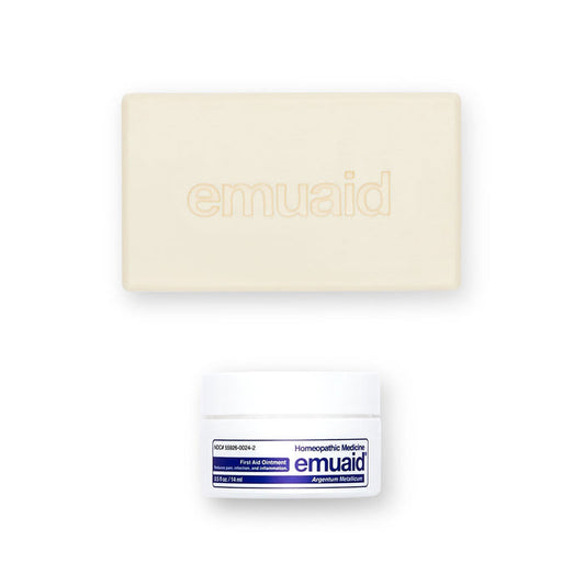 emu aid soap and ointment set