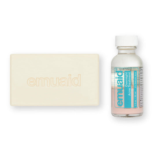 emuaid acne treatment set