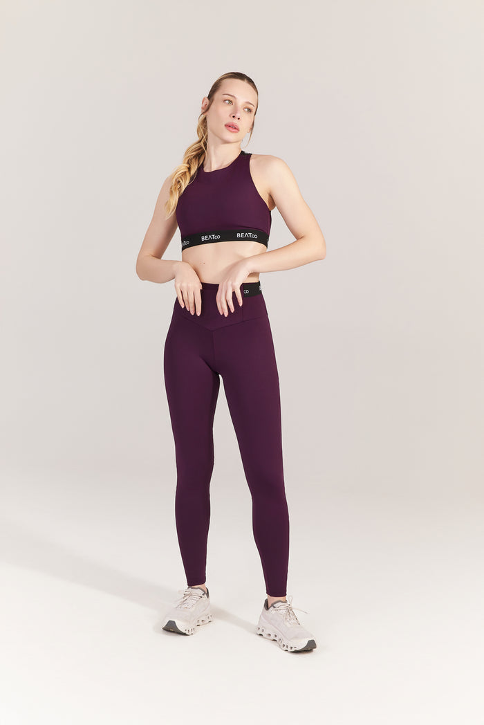 Calça Legging Intensidade Vinho