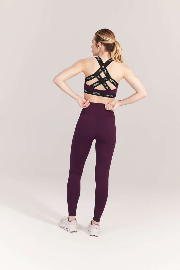 Calça Legging Intensidade Vinho