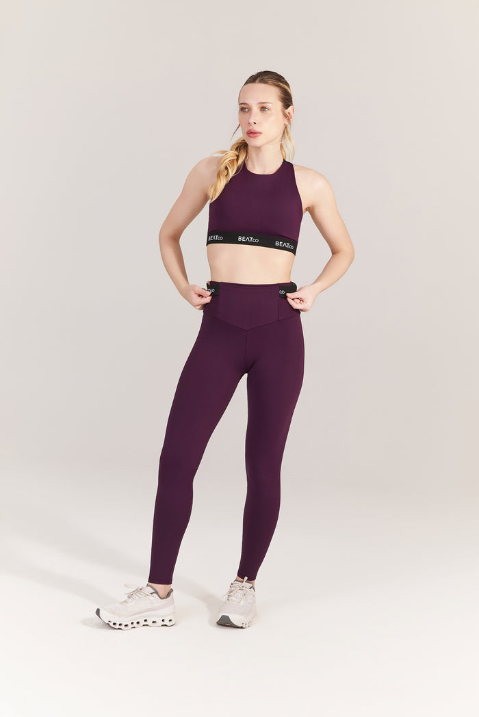 Calça Legging Intensidade Vinho