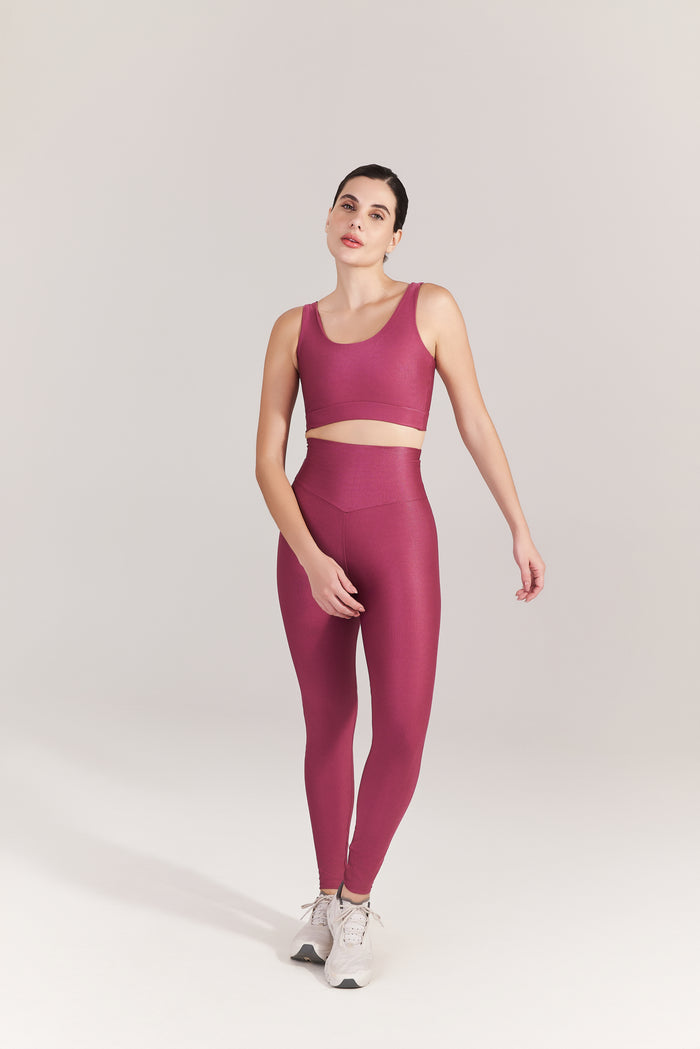 Calça Legging New Thay Rosa Seco