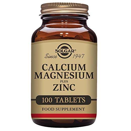 Calcium Magnesium Plus Zinc, 100 Tablets